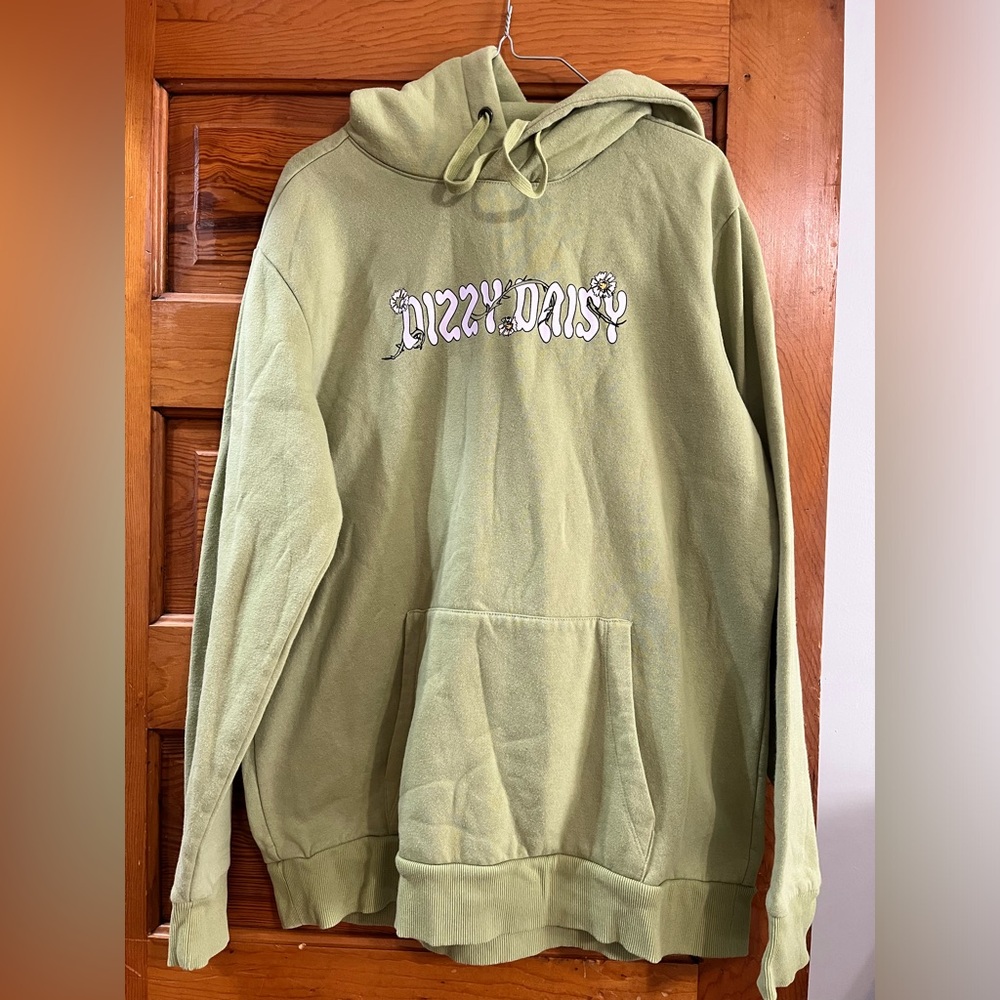 Halloween sweatshirt size large (42-44). Olive green.